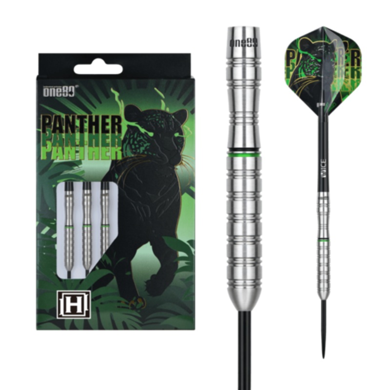 One80 Panther-H 21 gram 80% Tungsten Steel Tip Dart Set