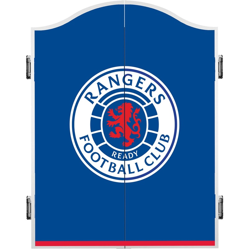 Rangers FC Dartboard Cabinet – Official Licensed – RFC – C2 – Crest