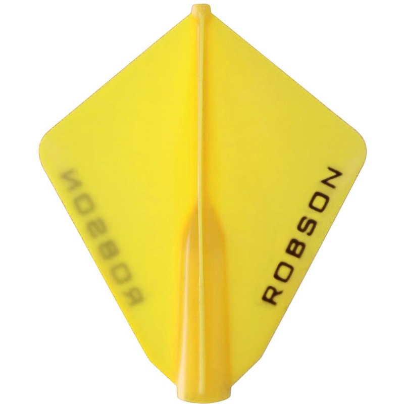 Robson Plus Dart Flights – Astra Yellow