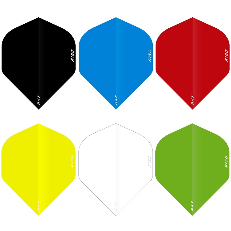 Ruthless R4X – R150 – Solid – Dart Flights – 150 Micron – No2 – Std Red