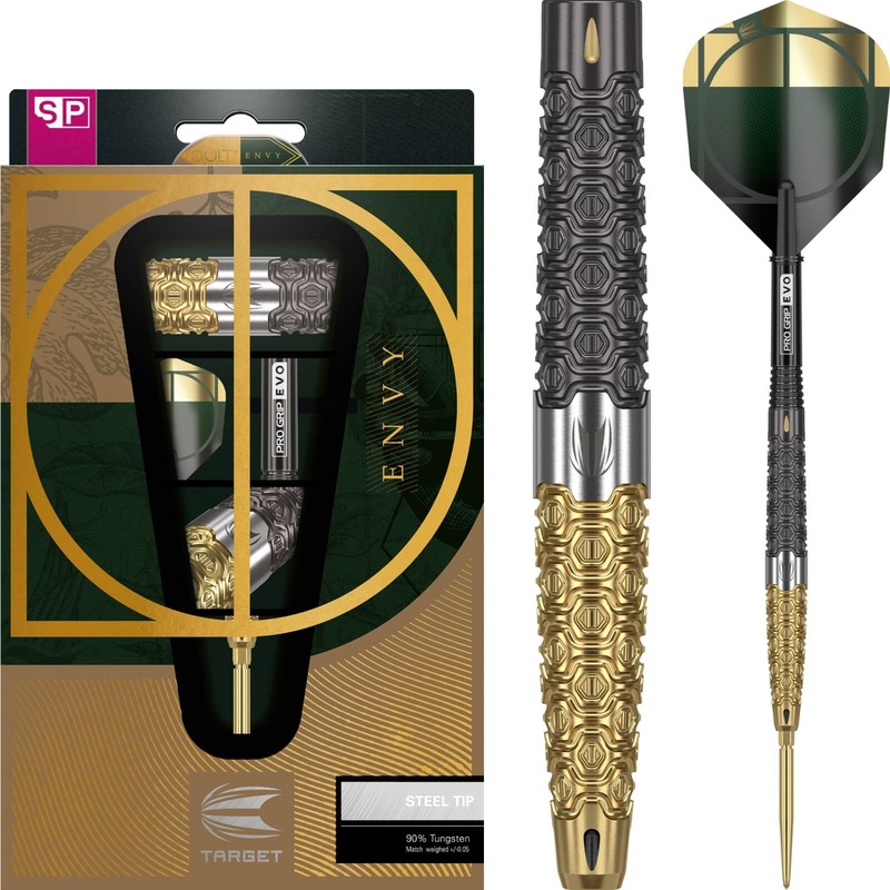 Target – Cult Envy 01 Darts – Swiss Point – Steel Tip – 90% Tungsten – 21g 23g 24g 21 grams