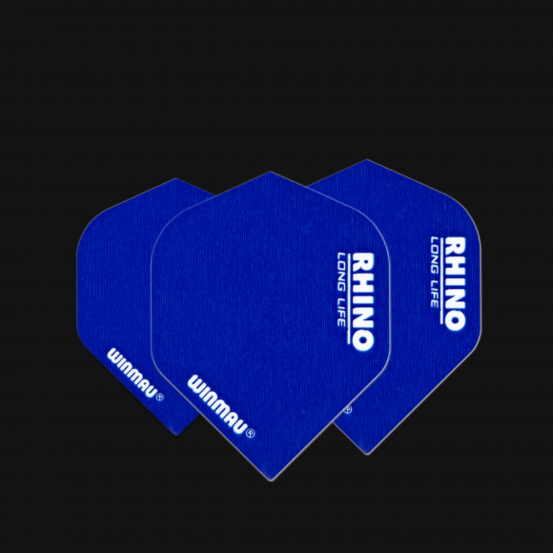 Winmau Rhino Blue Extra Thick Standard Standard 100 Micron Poly metronic extra thick