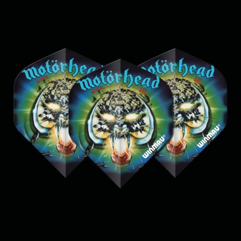 Winmau Rock Legends Motorhead Overkill Standard 100 Micron Poly metronic extra thick
