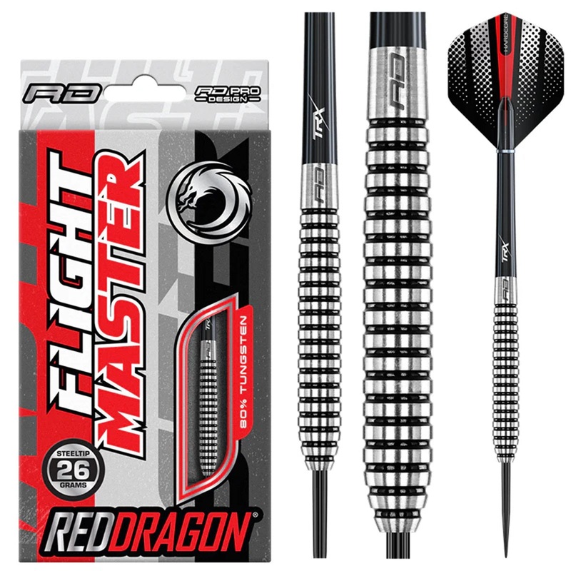 Blue Fin 80% Tungsten Steel Tip Darts by Red Dragon 25 Gram