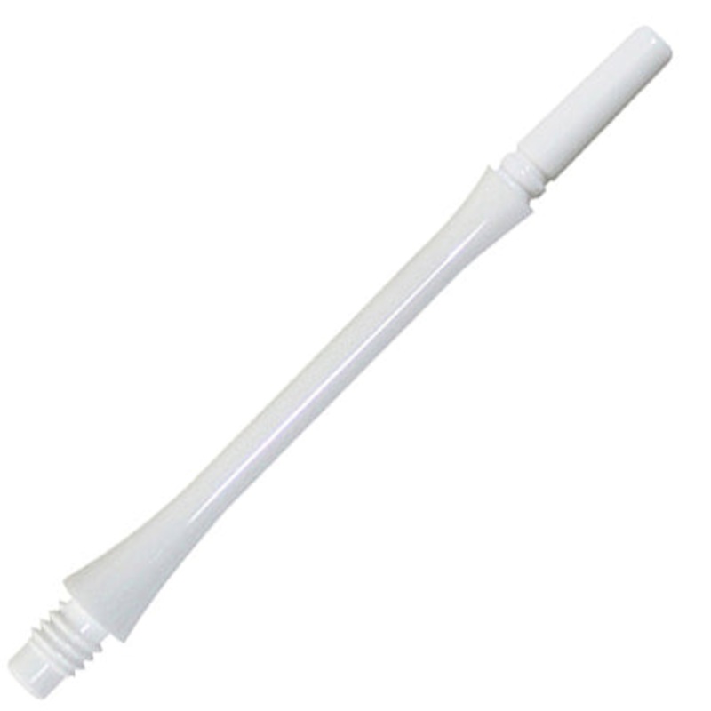 Fit Flight Gear Slim Locked Dart Shafts – Long #7 (38.5mm) White