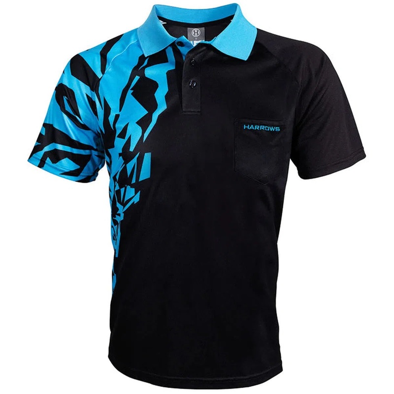 Harrows Darts Aqua Rapide Darts Shirt SMALL