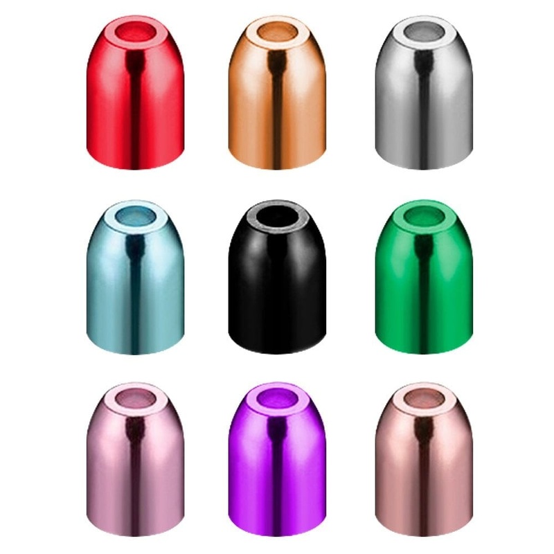 L-Style – Premium Metal Champagne Rings – Pack 3 Aqua
