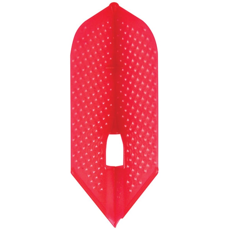 L-Style Pro Dimpled Flights – L6 / Slim Red
