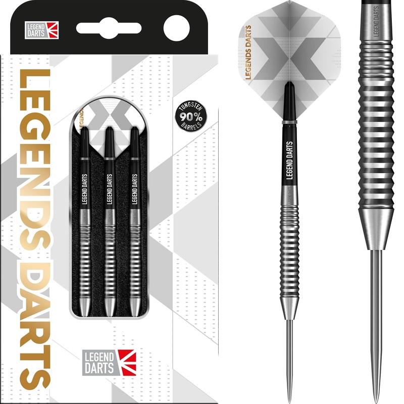 Legend Darts – Steel Tip – 90% Tungsten – Pro Series – V21 – Square Cut 22g
