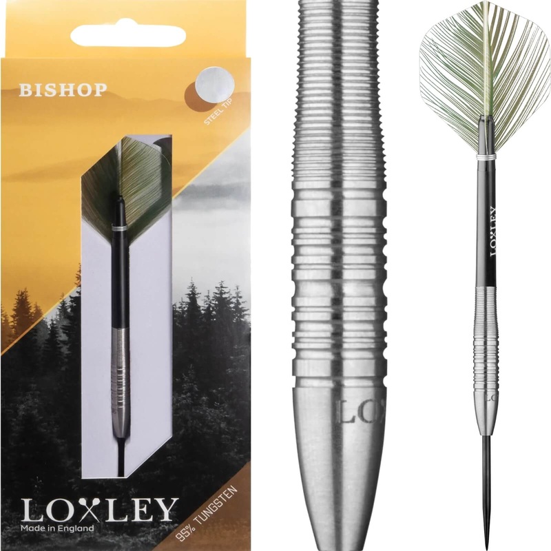 Loxley – Bishop Darts – Steel Tip – 95% Tungsten – 21g 23g 25g 21 grams