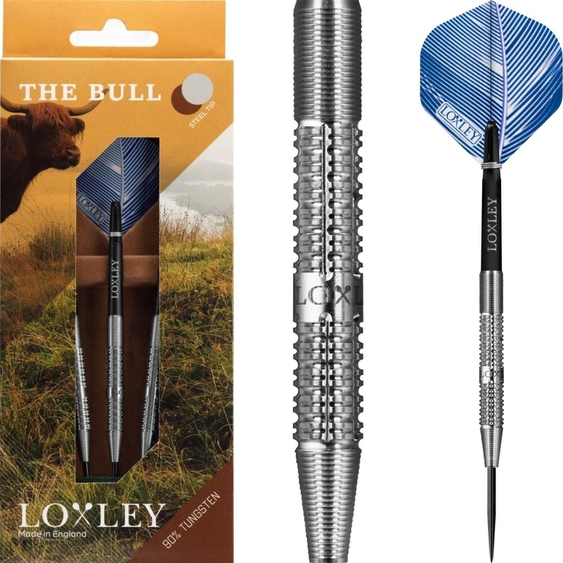 Loxley – The Bull Darts – Steel Tip – 90% Tungsten – 21g 23g 25g 21 grams