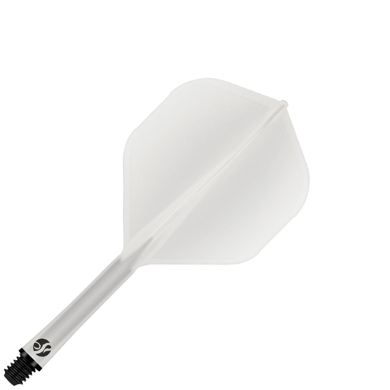 Shot Flight Deck Dart Flight & Shaft System – Standard Short Clear