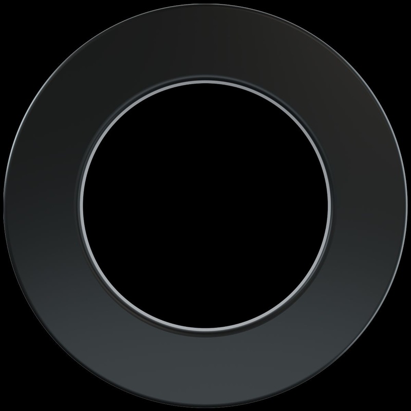Winmau Plain Black Surround Black Not Included 43.6cm Inner Diameter, 67.5cm Outer Diameter