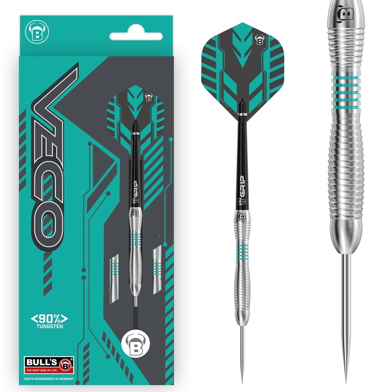 BULL’S Veco Darts – Steel Tip – 90% Tungsten – V3 21g