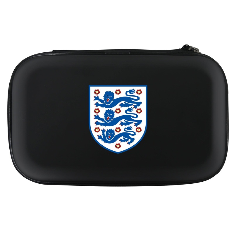 England Football Darts Case – Official Licensed – Black – W2 – 3 Lions Crest