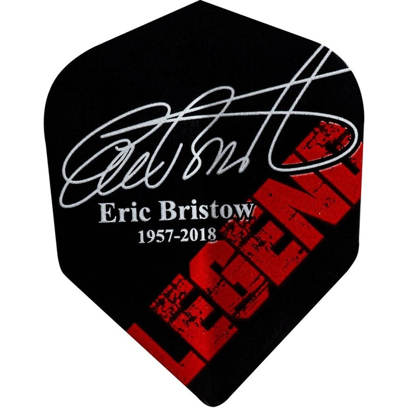 Eric Bristow Dart Flights – No2 – Std – Signature – 1957-2018