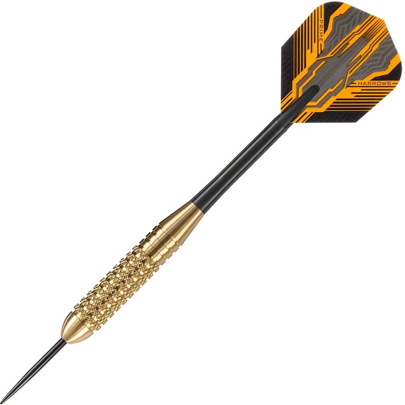 Harrows Club Brass Knurled Steel Tip Darts – 25gm
