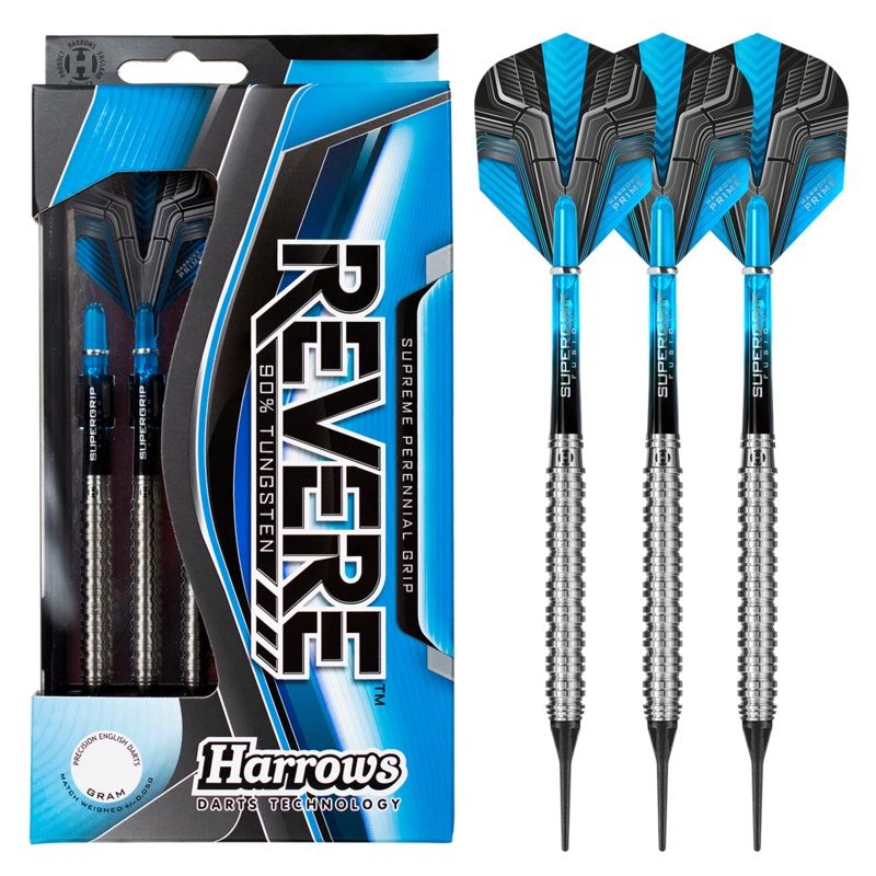 Harrows Revere 90% Tungsten Soft Tip Darts 18 Gram