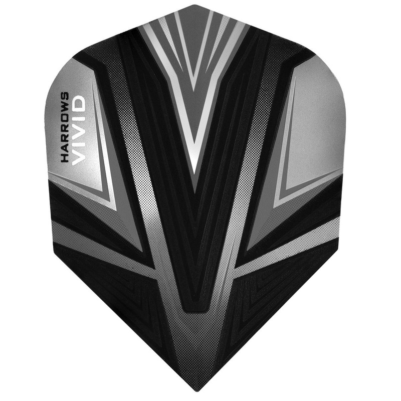 Harrows Vivid Smokey Dart Flights Smokey