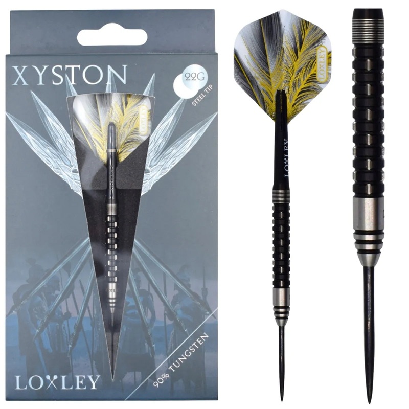 Loxley Xyston 90% Tungsten Steel Tip Darts 22 GRAM