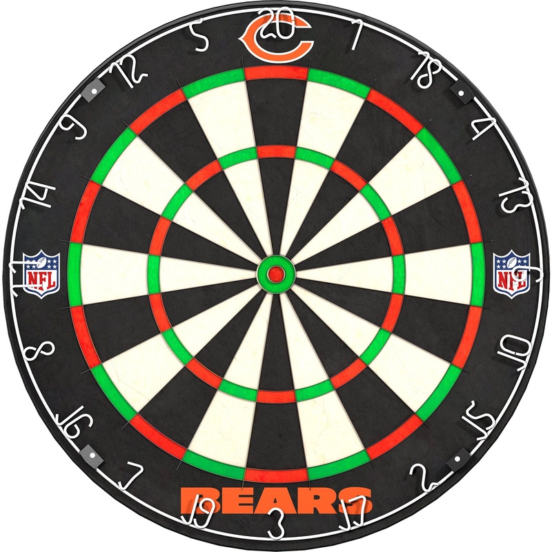 NFL – Professional Dartboard – Official Licensed – Chicago Bears