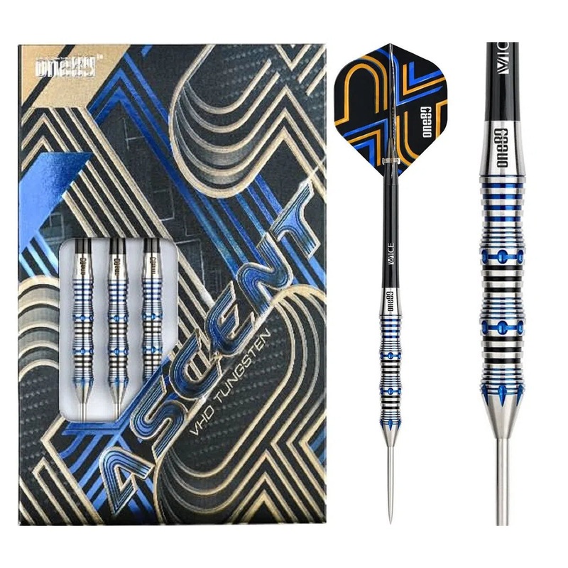One80 Ascent 02 90% Tungsten Steel Tip Darts 23 GRAM