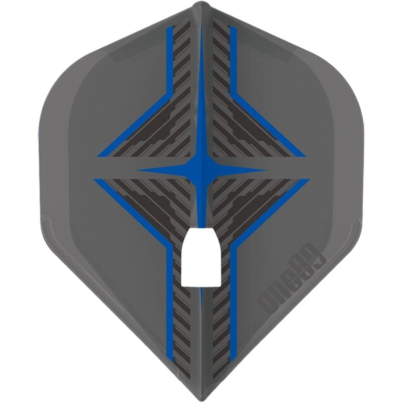 *One80 Star Flight – Champagne Ring – L1 Pro – Clear Black & Blue