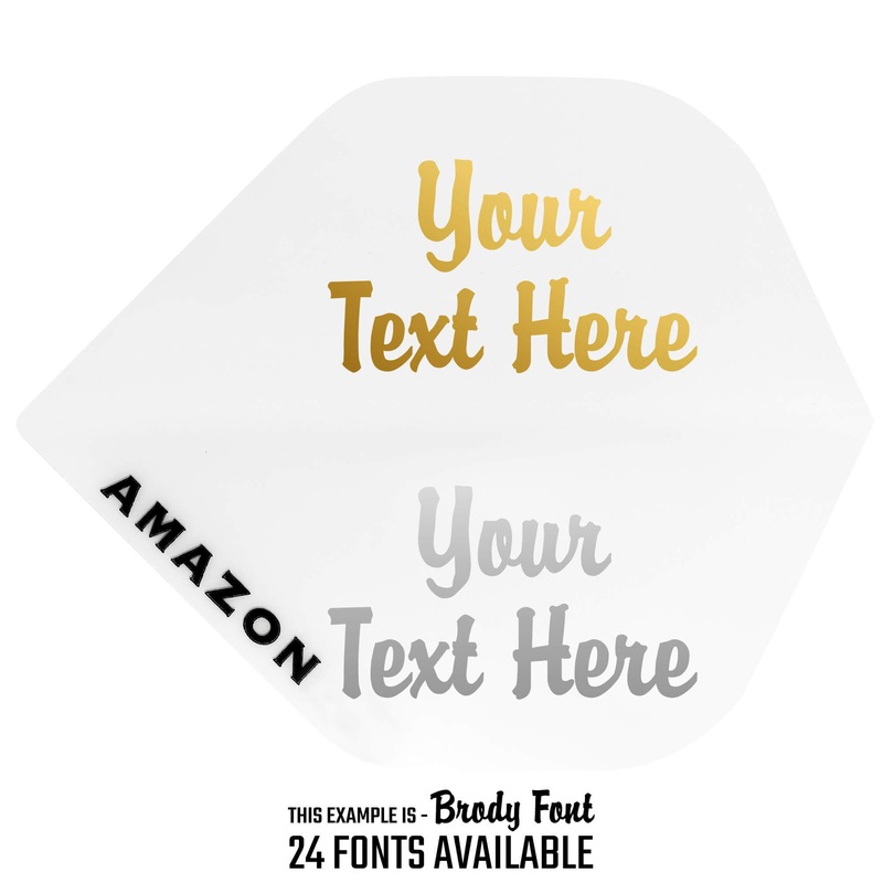 *Personalised Flights – Extra Strong – 5 Sets – Std – Amazon White Default Title