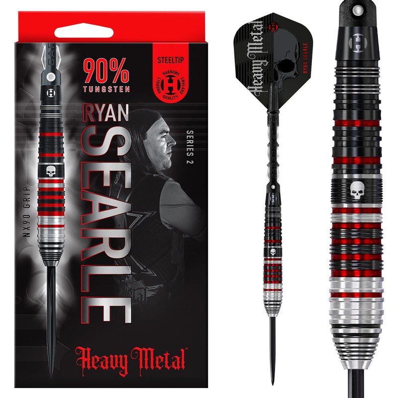 Ryan Searle Series 2 90% Tungsten Steel Tip Darts by Harrows 22 Gram