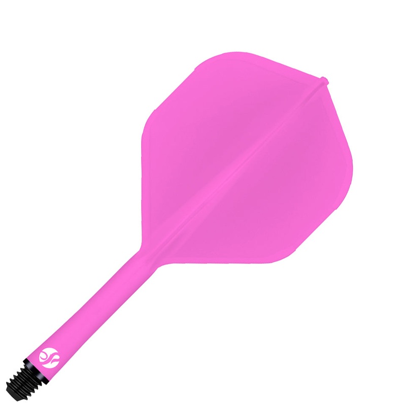Shot Flight Deck Dart Flight and Shaft System – Standard Inbetween Pink