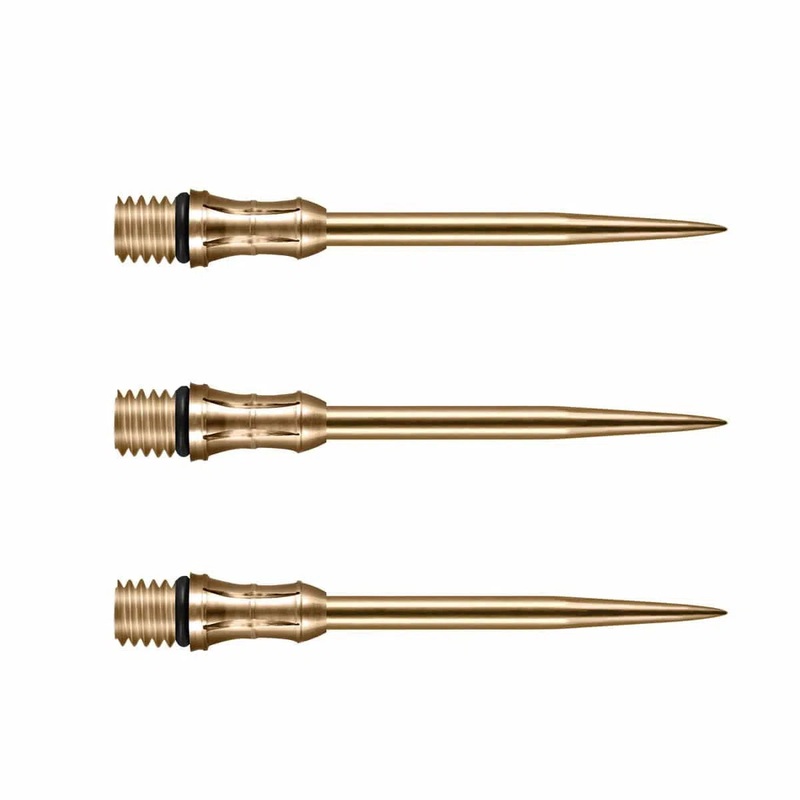 Shot Overlock Gold Titanium Conversion Steel Tip Points Gold