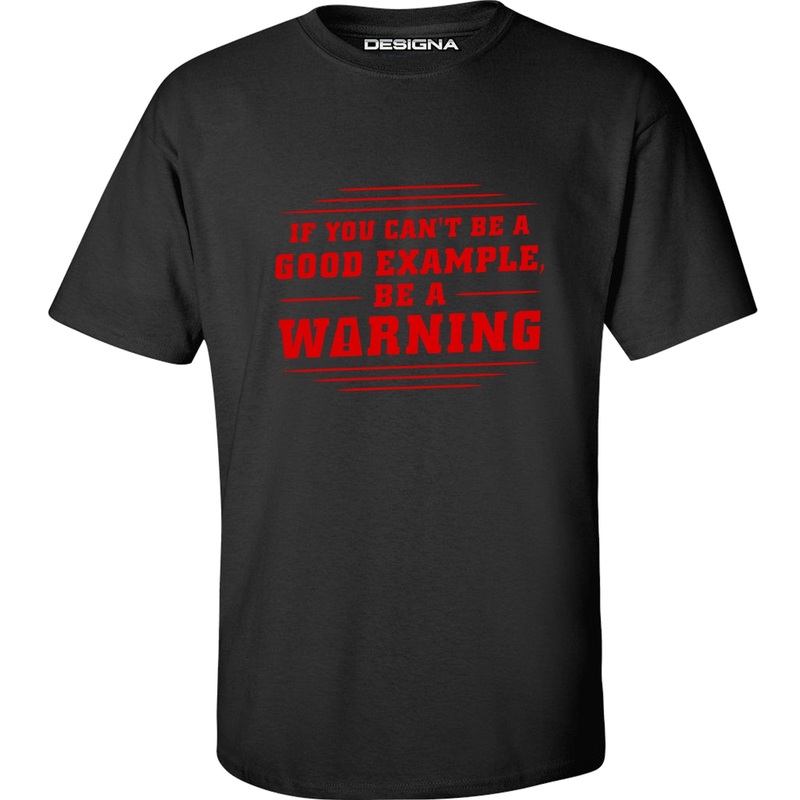 T Shirt – Humour Dart T-Shirt – Black – Good Example 2XL