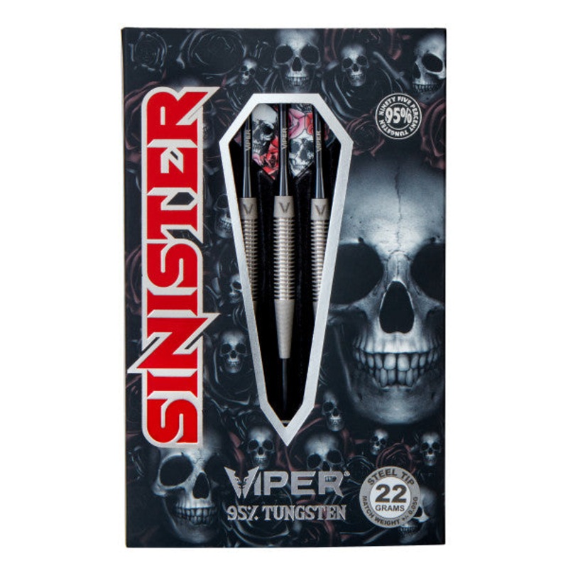 Viper Sinister Shark 95% Tungsten Steel Tip Dart Set 22g