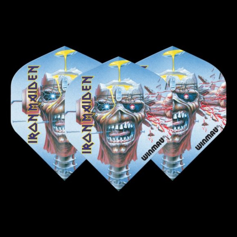 Winmau Rock Legends Iron Maiden Can I Play With Madness Standard 100 Micron Poly metronic extra thick