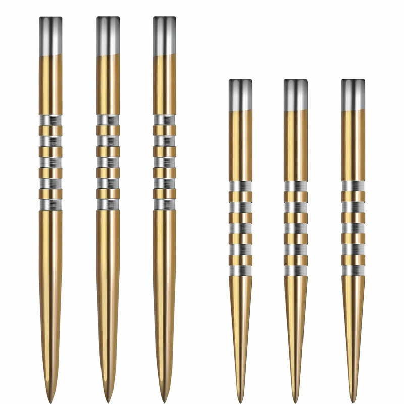 Dart Spare Points – Original CD Grip Points – MK2 – Gold 36mm