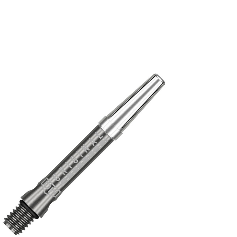 Dart World Top Spin V2 Dart Shafts – Short Gun Metal