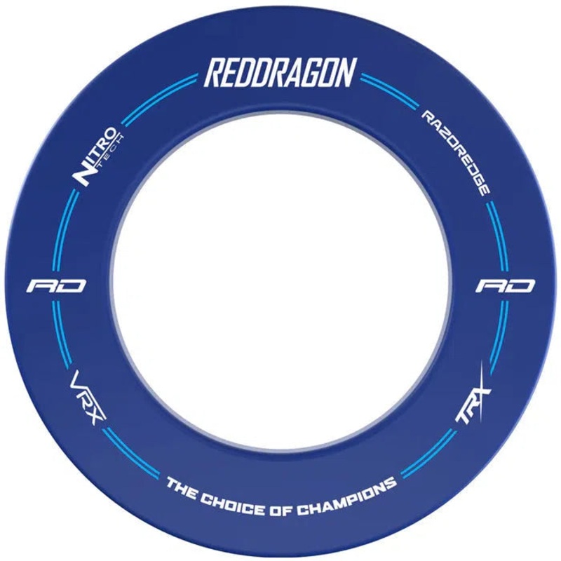 Red Dragon Dartboard Surround – Blue
