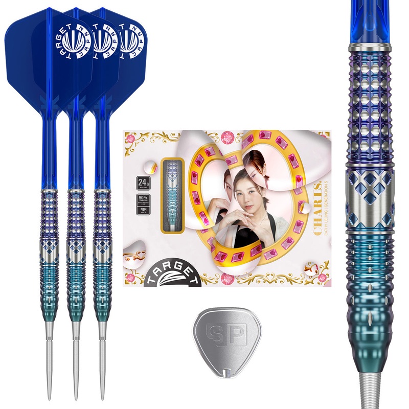 Target Japan Charis G5 90% Tungsten SP Steel Tip Darts 22 Gram
