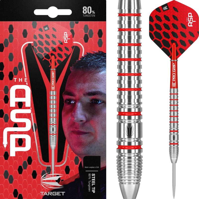Target – Nathan Aspinall 80 Darts – Steel Tip – 80% Tungsten – 22g 24g 22 grams