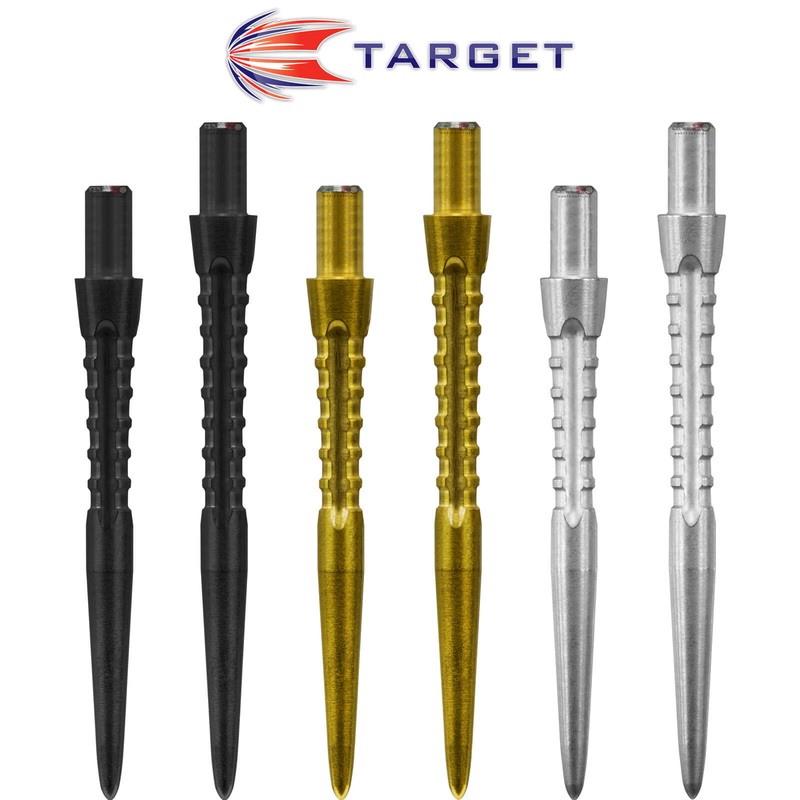 Target – Storm Surge Dart Points – 26mm 30mm Black 26mm