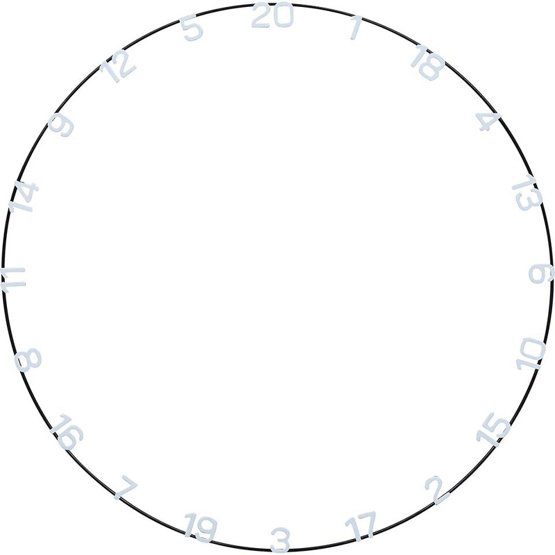 Unicorn Eclipse Ultra Vis Metal Number Ring
