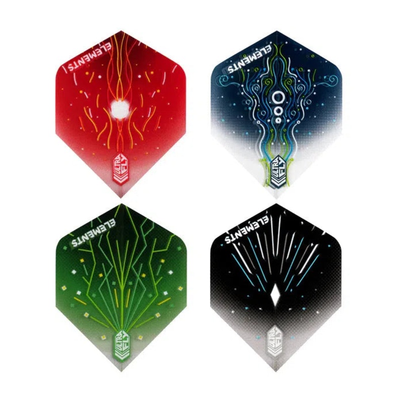 Unicorn Ultrafly Elements Standard Dart Flights Firestorm