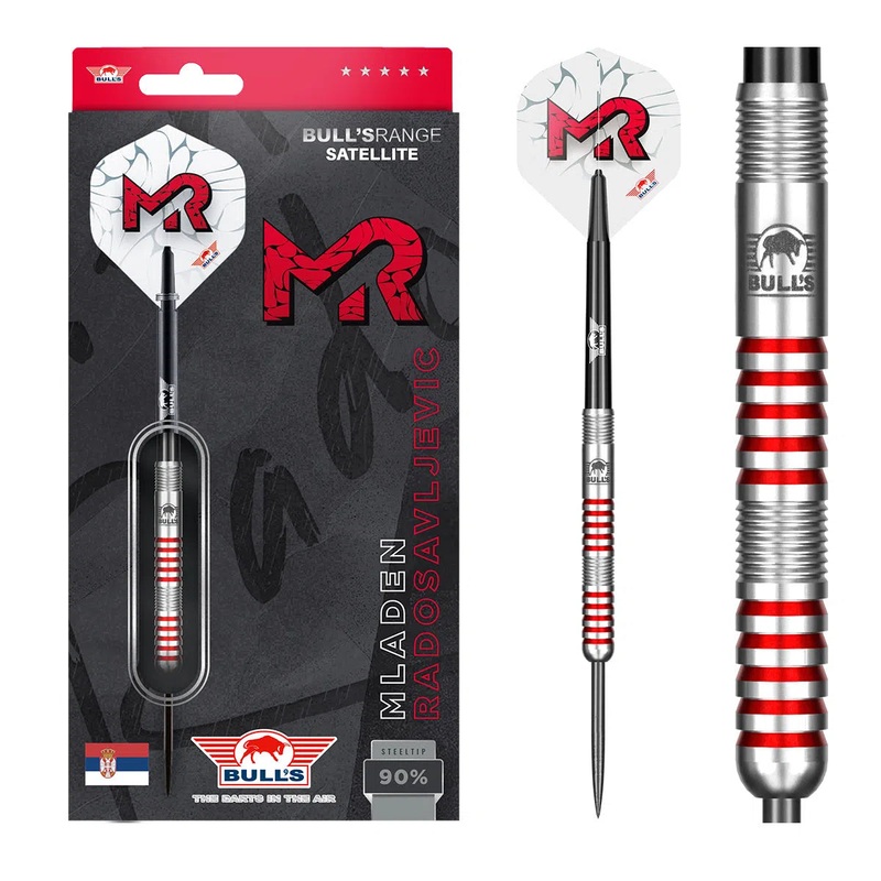 Bull’s NL Mladen Radosavljevic 90% Tungsten Steel Tip Darts 21 GRAM