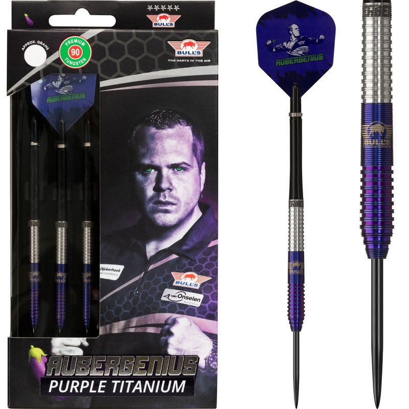 *Bulls Dirk van Duijvenbode Darts – Steel Tip – Aubergenius 22g
