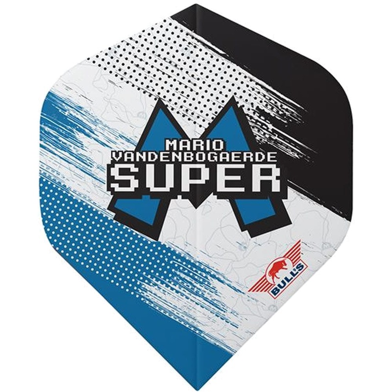 *Bulls Mario Vandenbogaerde Dart Flights – 100 – No2 – Std – Super Mario 90