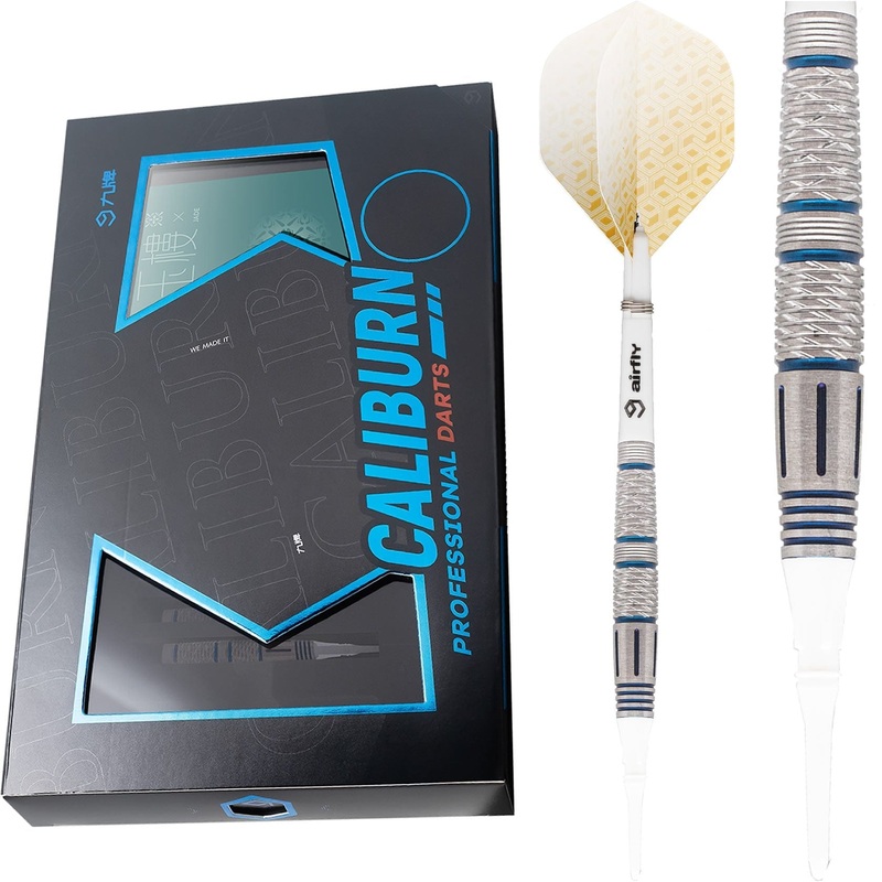 Caliburn Jade Darts – Soft Tip – 90% –  – Blue 19g