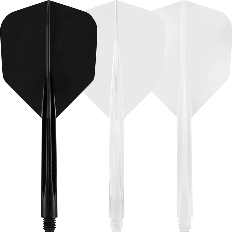 Condor – Axe Plain Small – Standard Dart Flights – Integrated Flight & Shaft System Short (21.5mm) Black