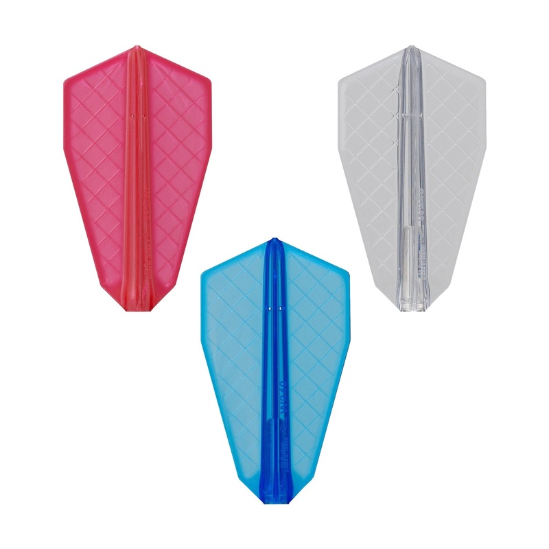 Cosmo Darts – Fit Flight Pro – S-Series – Shape S-1 Clear