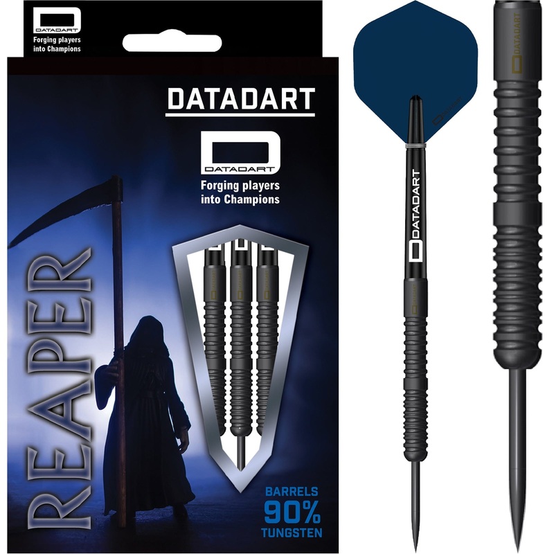 Datadart Reaper Darts – Steel Tip – 90% – Straight – Black PVD 21g