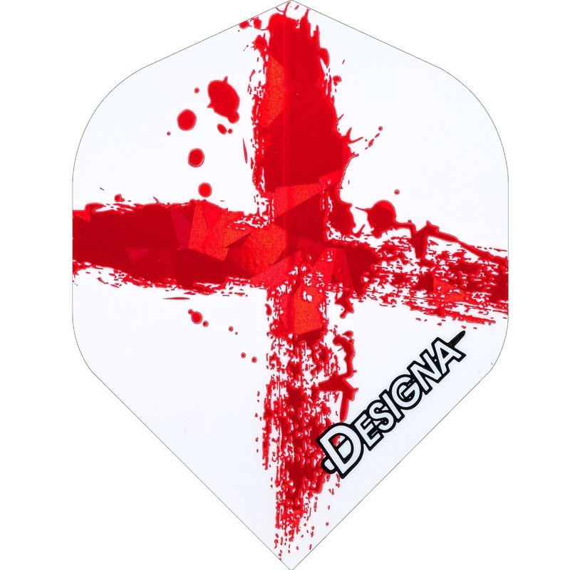 Designa Patriot Dart Flights – Hologram – Std – England